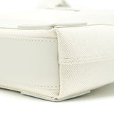 balenciaga Cabas Fabric/Leather Off white SHW