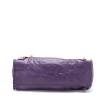balenciaga Giant City Bag Purple GHW