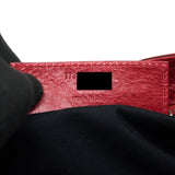 balenciaga GIANT CITY BAG RED SHW