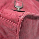 balenciaga CLASSIC CITY BAG DARK RED
