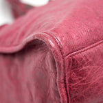 balenciaga CLASSIC CITY BAG DARK RED