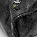 balenciaga Giant City Bag Leather Black ruthenium Hardware
