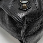 balenciaga Giant City Bag Leather Black ruthenium Hardware