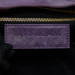 balenciaga Giant City Bag Purple GHW
