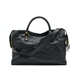 balenciaga GIANT CITY BAG BLACK