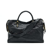 balenciaga GIANT CITY BAG BLACK