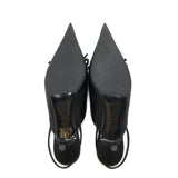balenciaga BOW KNIFE SLINGBACK BLACK Size37