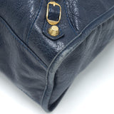 balenciaga classic city bag Navy GHW