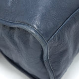 balenciaga classic city bag Navy GHW