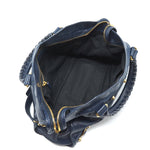 balenciaga classic city bag Navy GHW