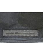 balenciaga  Logo S Navy Cabas Canvas Hobo Bag White