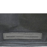 balenciaga  Logo S Navy Cabas Canvas Hobo Bag White