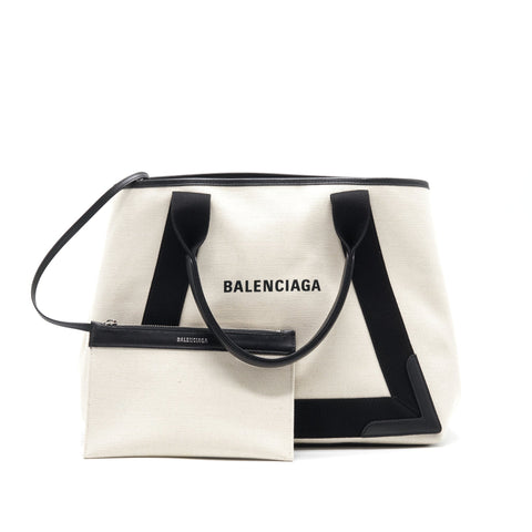 balenciaga Canvas Cabas Bag Medium