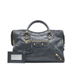 balenciaga Giant City Olive Grey GHW
