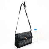 balenciaga Canvas Leather BB Logo 2WAY Vintage Shoulder Bag