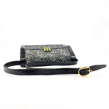 balenciaga Canvas Leather BB Logo 2WAY Vintage Shoulder Bag