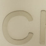 Chanel Logo Tote Bag Rubber Gray