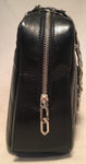 Chanel Mademoiselle Ligne Vertical Quilted Black Leather Camera Bag