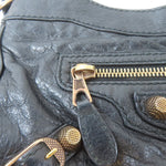 balenciaga Hip Bag金扣肩背袋黑色
