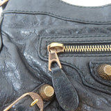balenciaga Hip Bag金扣肩背袋黑色