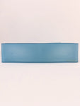 Chanel Logo Rubber Tote Bag Clear Blue