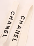 Chanel Logo Suspenders White