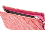 Chanel Mademoiselle Monaco Biarritz Purse Pink Patent Shoulder Bags Shw