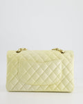 *RARE* Chanel Lemon Sobert Shimmer Medium Classic Double Flap Bag in Iridescent Calfskin Gold Hardware  RRP ¬£8,530