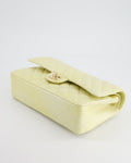 *RARE* Chanel Lemon Sobert Shimmer Medium Classic Double Flap Bag in Iridescent Calfskin Gold Hardware  RRP ¬£8,530