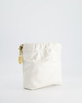*HOT* Chanel Mini 22 Bag in White Calfskin with Gold Hardware