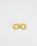 *RARE* Yves Saint Laurent Pearl Rhinestone Brooch and Earrings Set