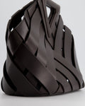 *FIRE PRICE* Bottega veneta Chocolate Medium Intreccio Point Bag in Calfskin Leather with Leather Hardware RRP £2750