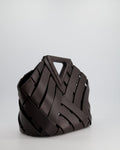 *FIRE PRICE* Bottega veneta Chocolate Medium Intreccio Point Bag in Calfskin Leather with Leather Hardware RRP £2750