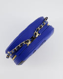 *RARE & FIRE PRICE* Chanel La Pausa Coco Lifesaver Bag in Navy, Black with Champagne Gold Hardware