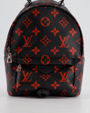 *LIMITED EDITION* Louis Vuitton Infrarouge Palm Springs Mini Backpack in Monogram Canvas with Silver Hardware