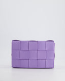 *RARE COLOUR* Bottega veneta Lilac Small Cassette Intrecciato Cross-Body Bag RRP £1,970