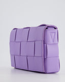 *RARE COLOUR* Bottega veneta Lilac Small Cassette Intrecciato Cross-Body Bag RRP £1,970