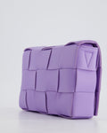 *RARE COLOUR* Bottega veneta Lilac Small Cassette Intrecciato Cross-Body Bag RRP £1,970