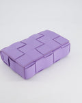*RARE COLOUR* Bottega veneta Lilac Small Cassette Intrecciato Cross-Body Bag RRP £1,970