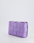 *RARE COLOUR* Bottega veneta Lilac Small Cassette Intrecciato Cross-Body Bag RRP £1,970