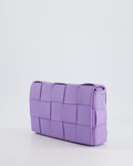 *RARE COLOUR* Bottega veneta Lilac Small Cassette Intrecciato Cross-Body Bag RRP £1,970