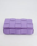 *RARE COLOUR* Bottega veneta Lilac Small Cassette Intrecciato Cross-Body Bag RRP £1,970