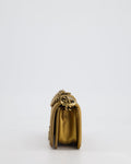 *RARE* Chanel Bronze Micro Boy Bag in Stingray & Calfskin Leather with Antique Bronze Hardware
