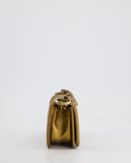 *RARE* Chanel Bronze Micro Boy Bag in Stingray & Calfskin Leather with Antique Bronze Hardware