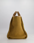 *HOT* Chanel Beige, Navy and Khaki Raffia Deauville Tote with Pastel Logo and Champagne Gold Hardware