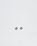 *HOT* Chanel Black, Crystal Embellished Diamond-Shaped CC Earrings