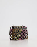*RARE* Chanel 24C Multi-Colour Crystal Runway Mini Rectangular Flap Bag