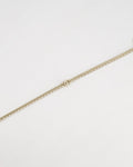 *HOT* Chanel Chain Choker Necklace in Champagne Gold with Crystal CC Logo