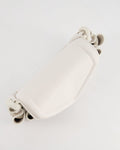 *FIRE PRICE* Bottega Veneta White Small Beak Envelope Crossbody Bag