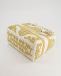 *RARE* Christian Dior Limited Edition Cruise 2021 Embroidered White Medium Lady Dior Bag in Calfskin Leather with Champagne Gold Hardware